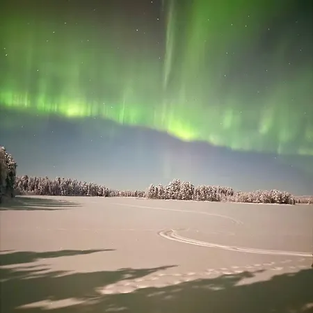 New 2026 Aidu Private Lakefront Ruka, 2 Saunas Semesterbostad Kuusamo