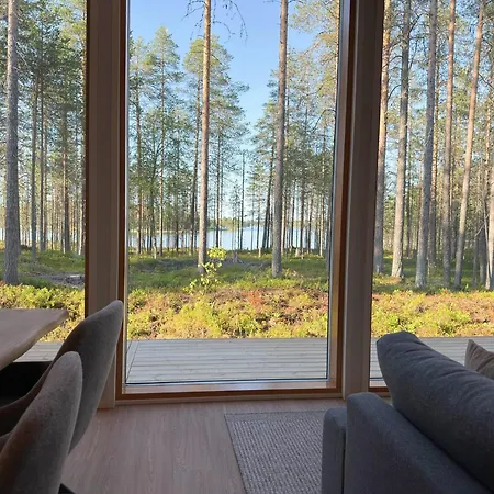 New 2026 Aidu Private Lakefront Ruka, 2 Saunas * Kuusamo