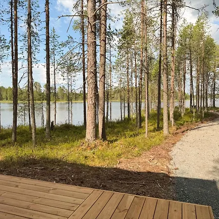 New 2026 Aidu Private Lakefront Ruka, 2 Saunas Semesterbostad *
